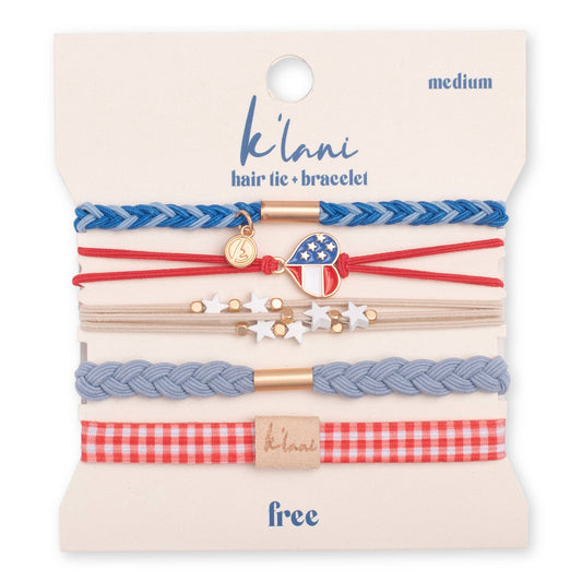 K'Lani Hair Tie Bracelets - Be Free
