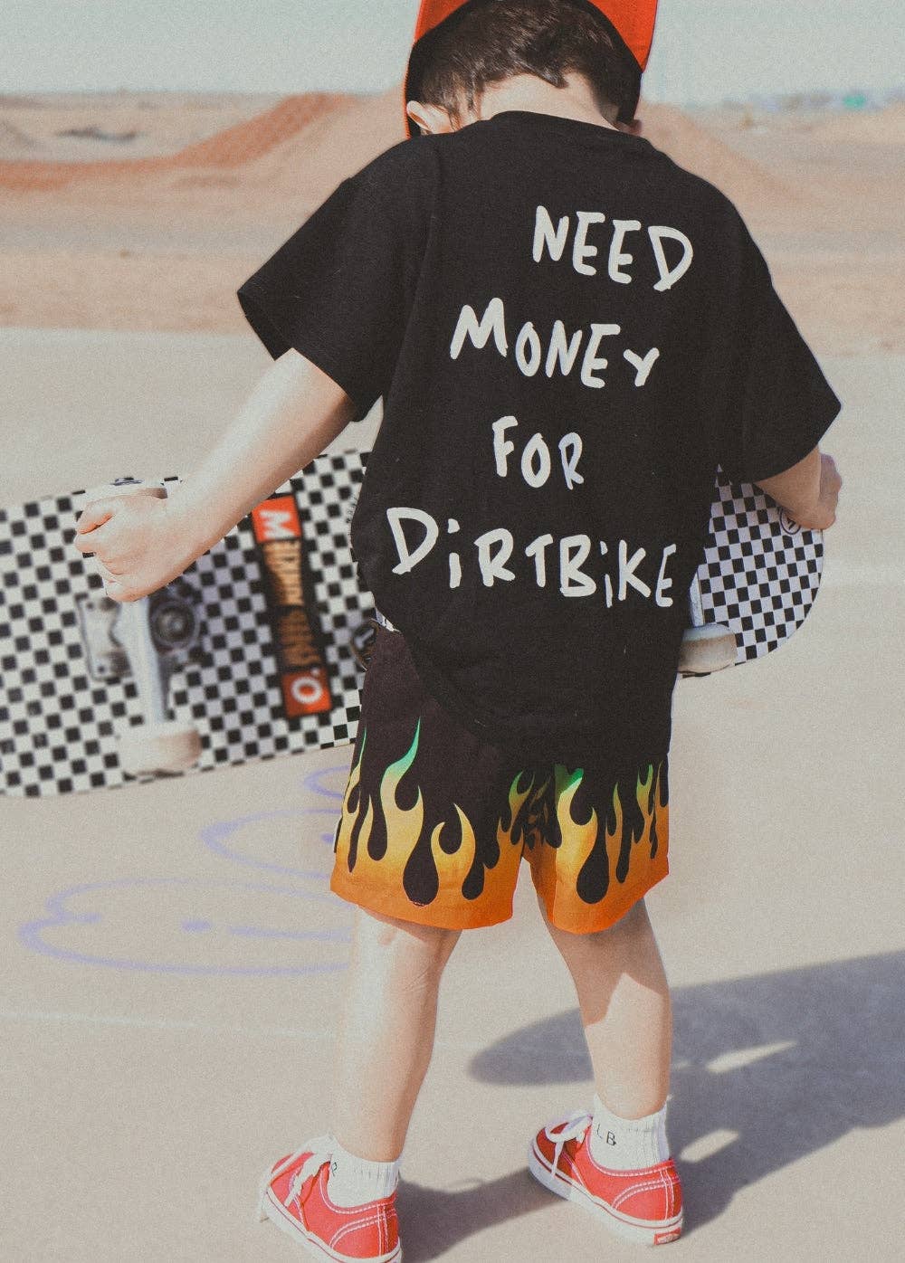 Little Trouble - Flame Boardies