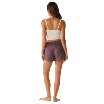 Lotus and Luna - Lunar Sky Cotton Cabana Shorts