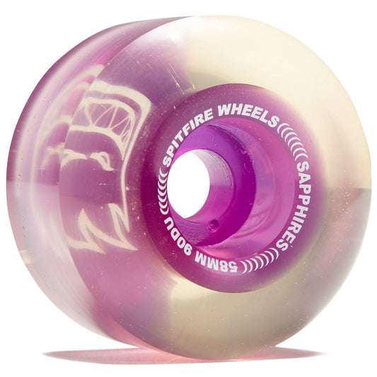 Spitfire Sapphire 90DU Cruiser 58mm Clear Purple