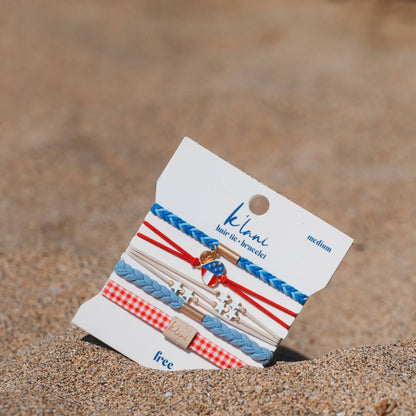 K'Lani Hair Tie Bracelets - Be Free