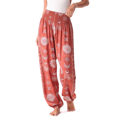 Lotus and Luna - Sacred Sienna Harem Pants