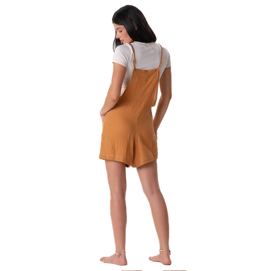 Lotus and Luna - Sunflower Romper w/ Adj Straps