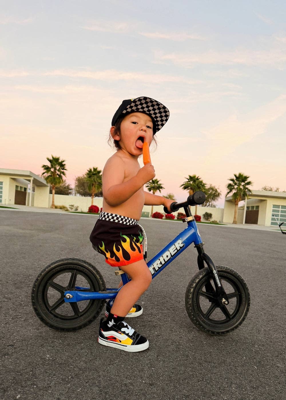Little Trouble - Flame Boardies