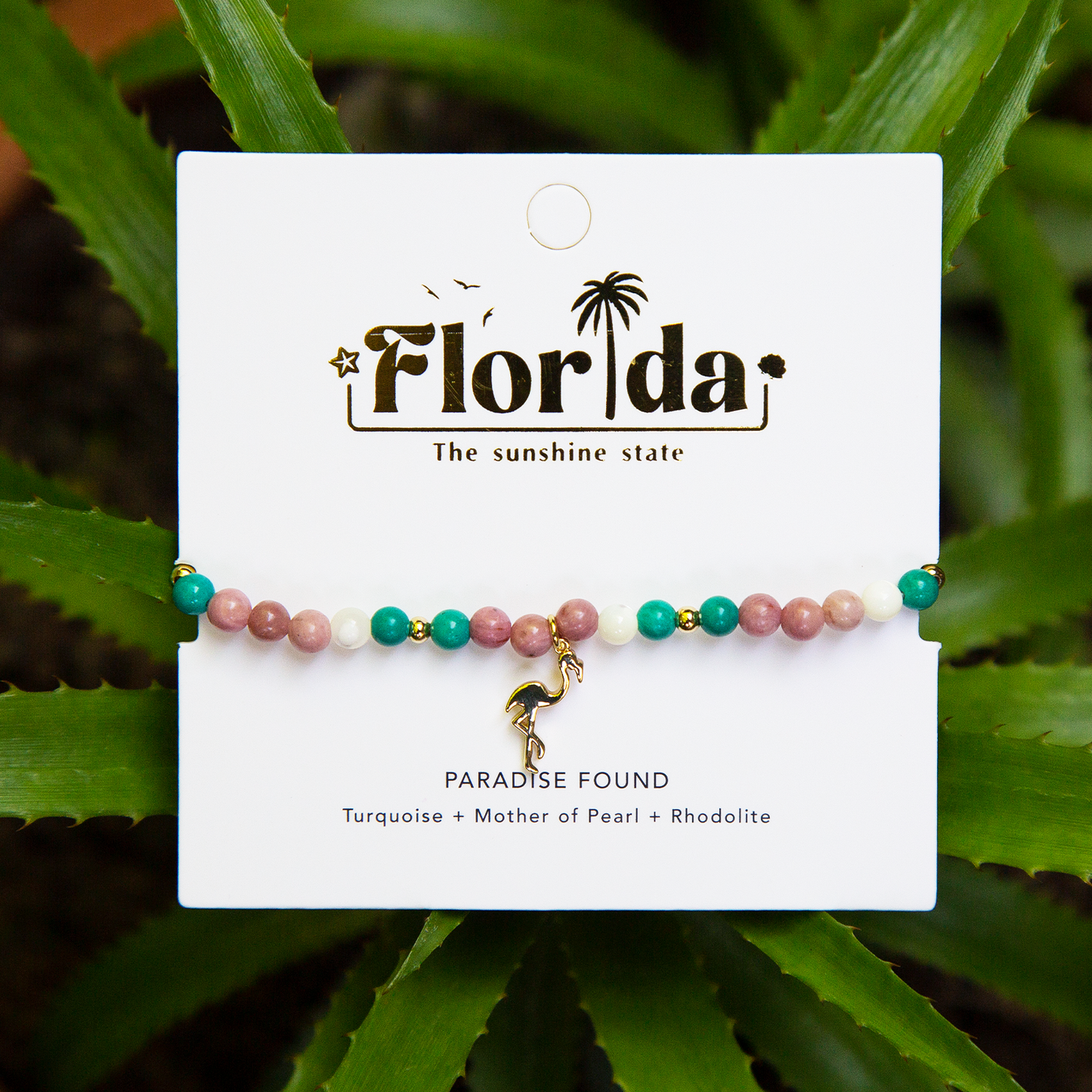 Lotus and Luna - Paradise Found Florida Charm Bracelet