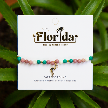 Lotus and Luna - Paradise Found Florida Charm Bracelet