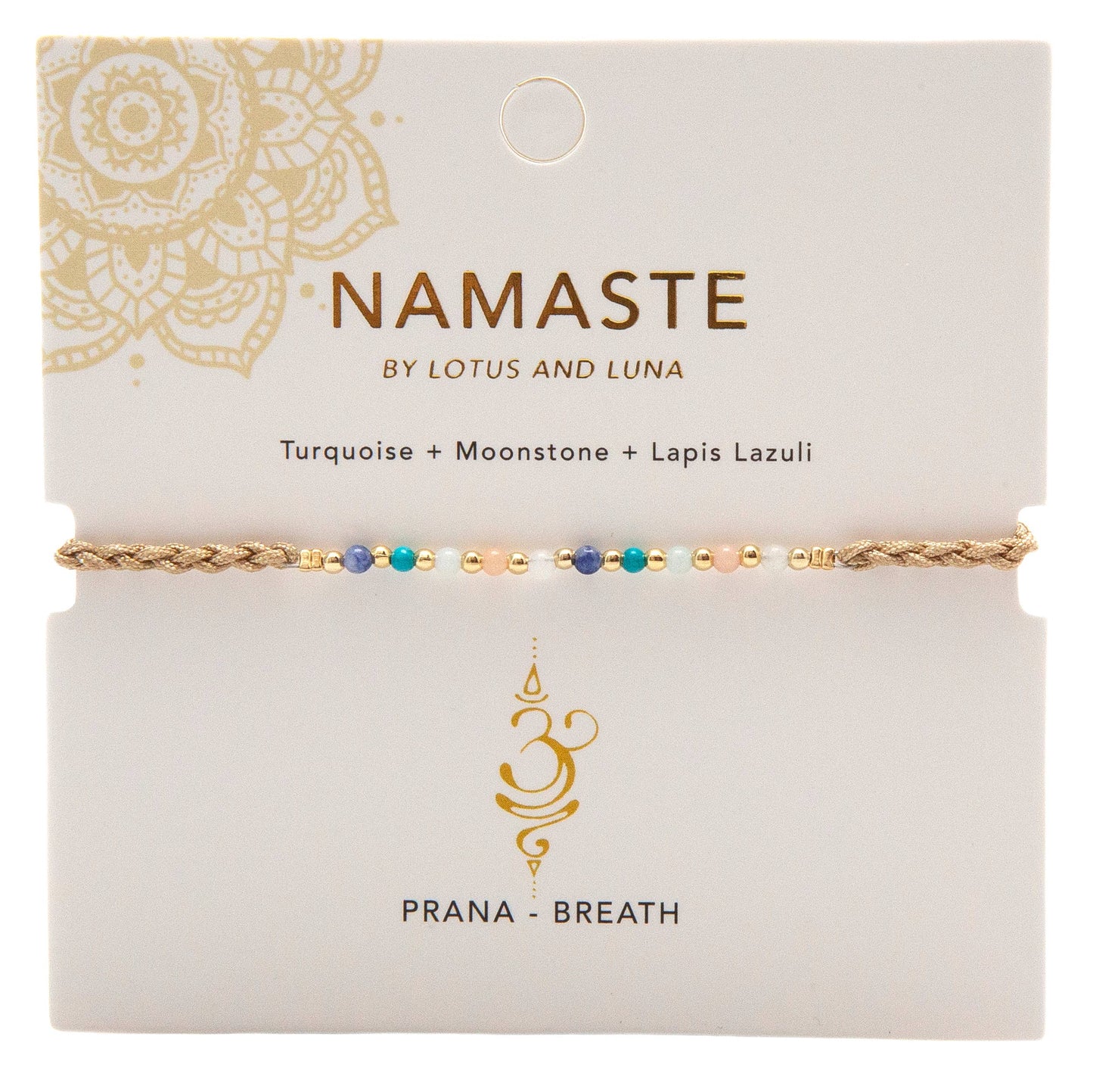 Lotus and Luna - Prana Namaste Bracelet