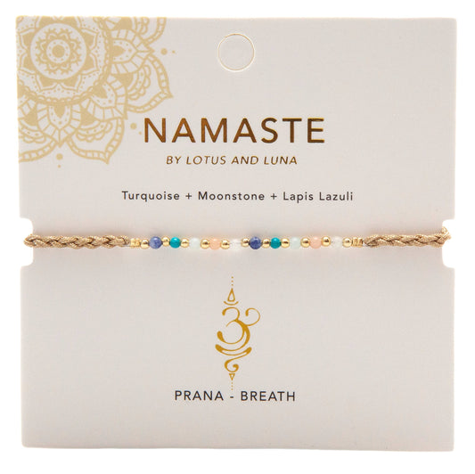 Lotus and Luna - Prana Namaste Bracelet