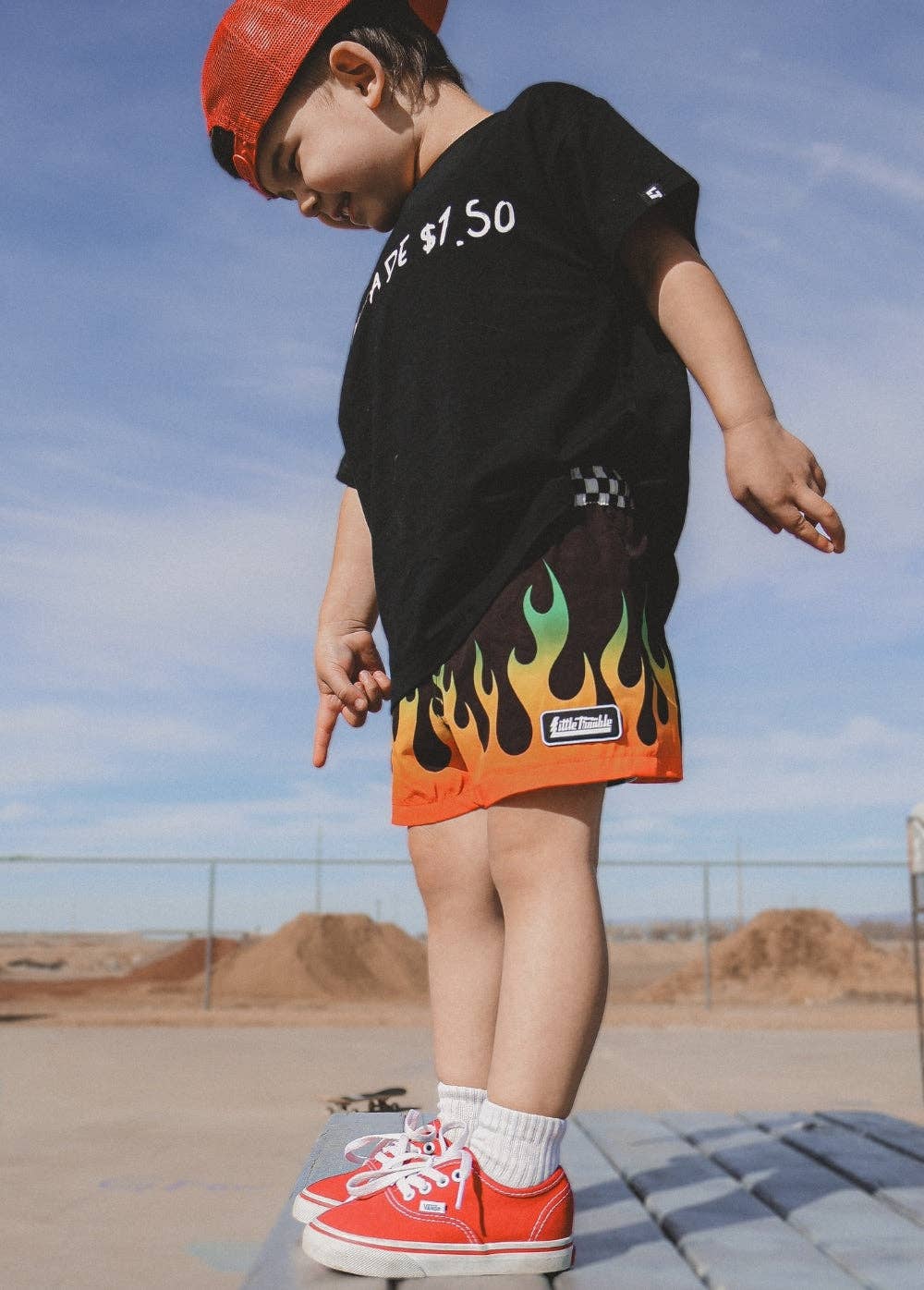Little Trouble - Flame Boardies