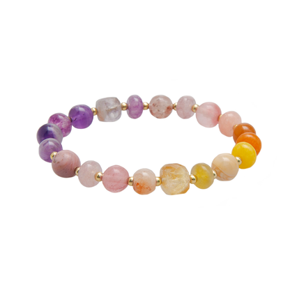 Lotus and Luna - Chase Sunsets Statement Healing Bracelet