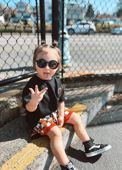 Little Trouble - Heater Mesh Shorts Checkers
