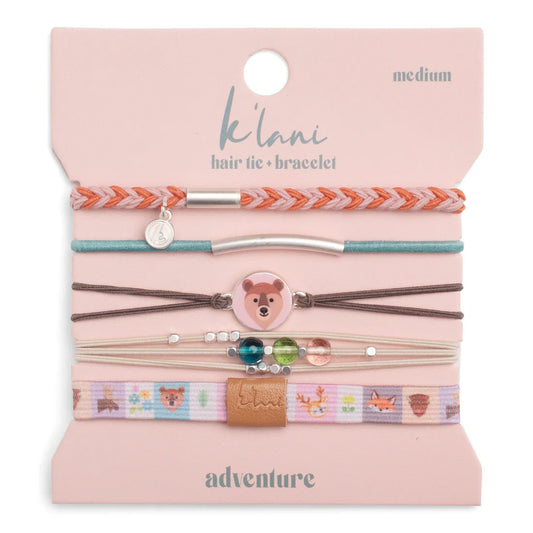 K'Lani Adventure Hair Tie + Bracelet