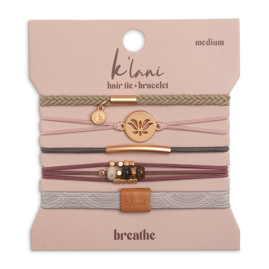 K'Lani Breathe Hair Tie + Bracelet
