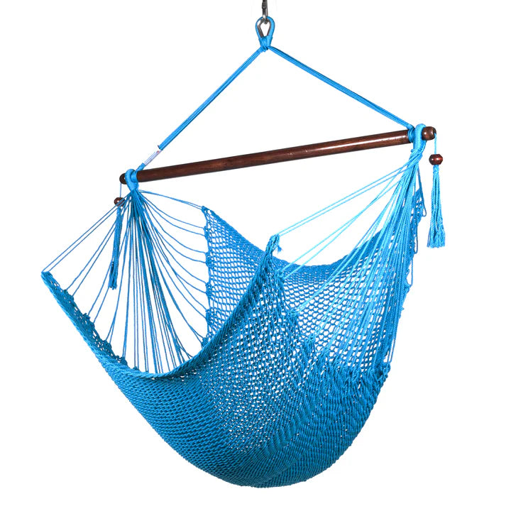 Caribbean Hammock Chair 40 Inch Light Blue