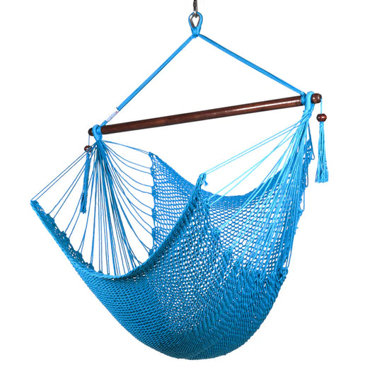 Caribbean Hammock Chair 40 Inch Light Blue