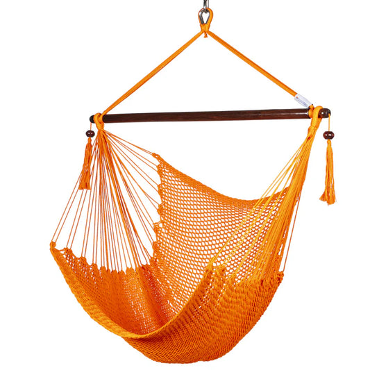 Caribbean Hammock Chair 40 Inch Orange