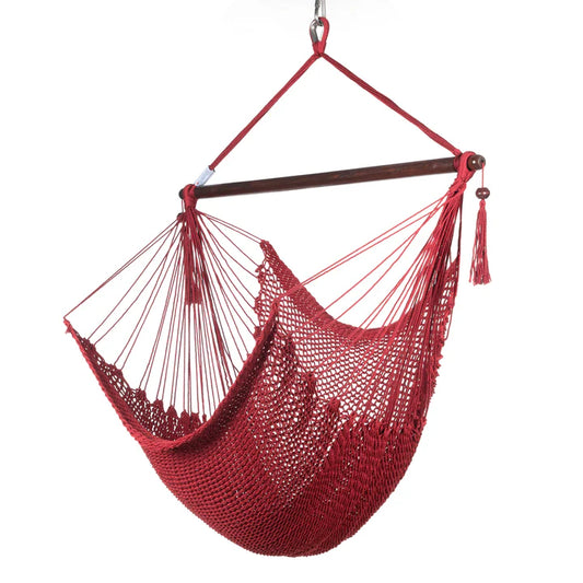 Caribbean Hammock Chair 40 Inch Red