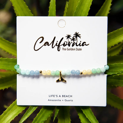Lotus and Luna - Life's a Beach California Charm Bracelet