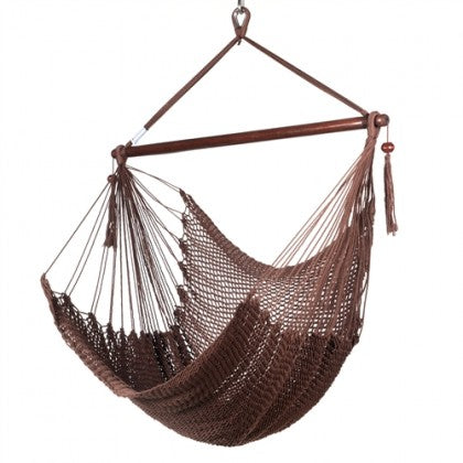 Caribbean Hammock Chair 40 Inch Mocha