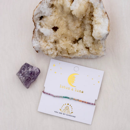 Lotus and Luna Goddess Bracelets