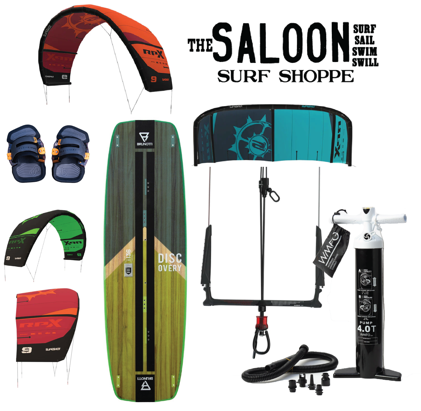 Saloon Surf's Get on the Water Package