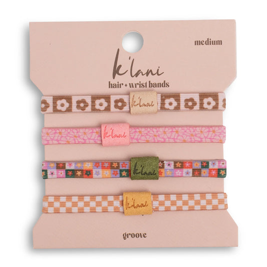 K'Lani Groove Hair Tie + Bracelet