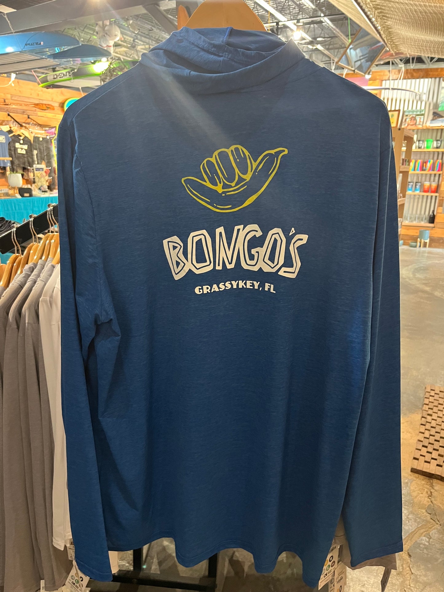 Mens 5FLEX Bongos Long Sleeve Pullover Hoody