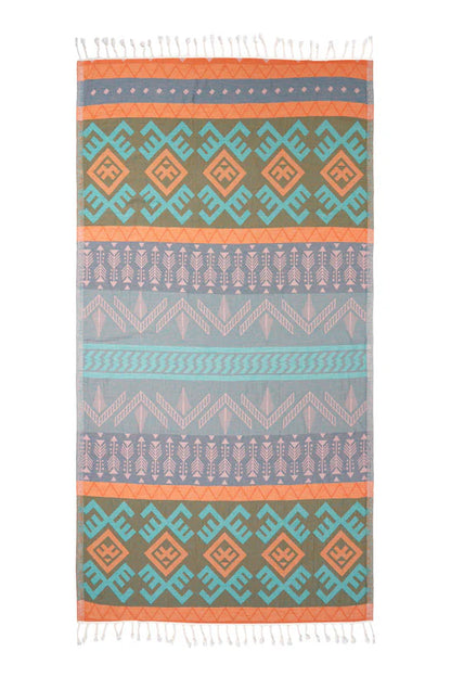Sun Drunk Aztec Turkish Towel