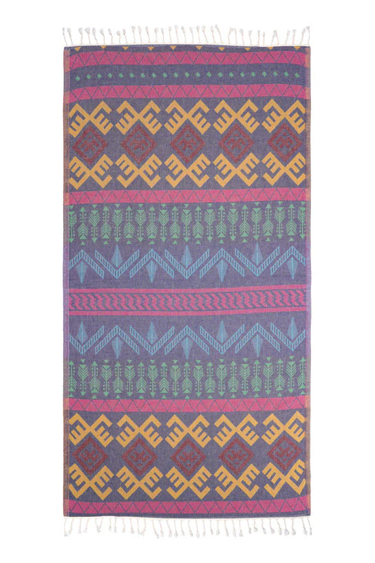 Sun Drunk Aztec Turkish Towel