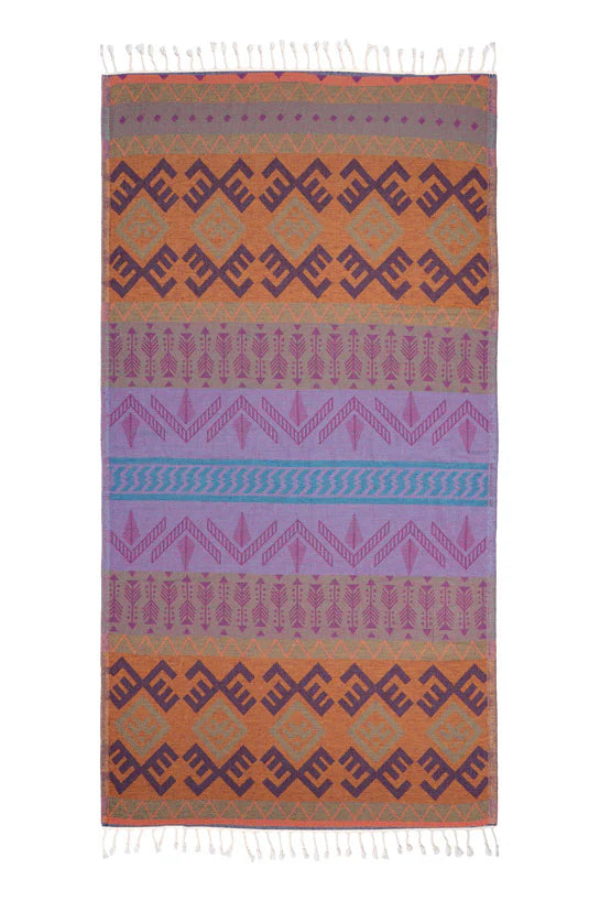 Sun Drunk Aztec Turkish Towel