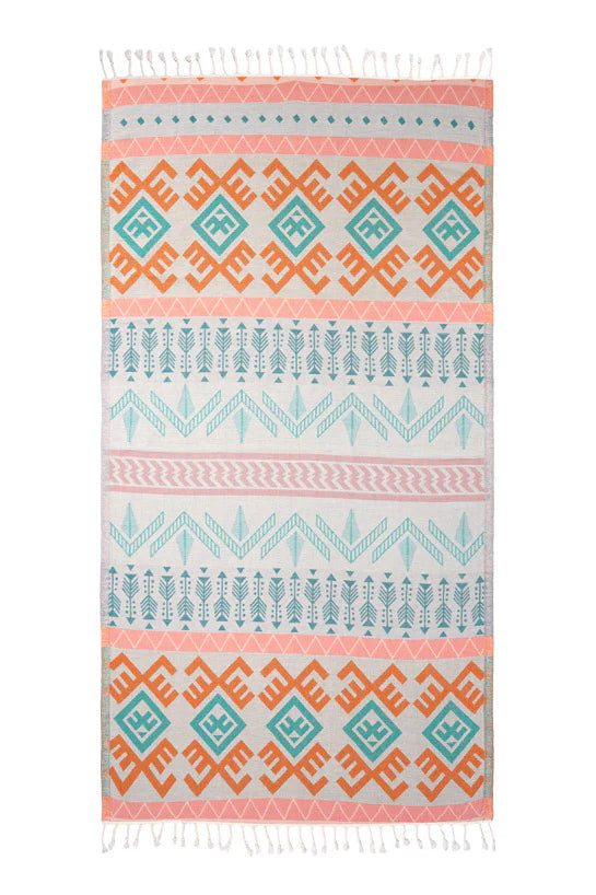 Sun Drunk Aztec Turkish Towel