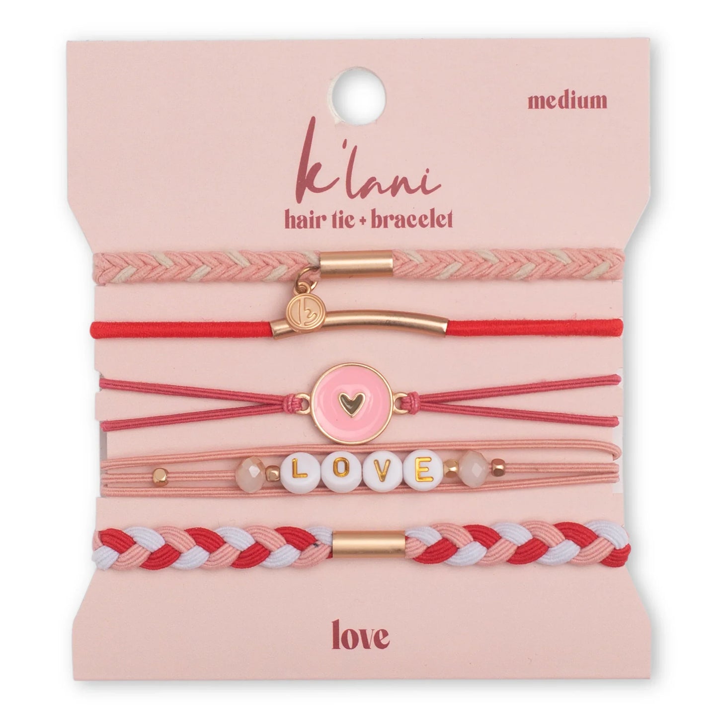 K'Lani Love Hair Tie + Bracelet
