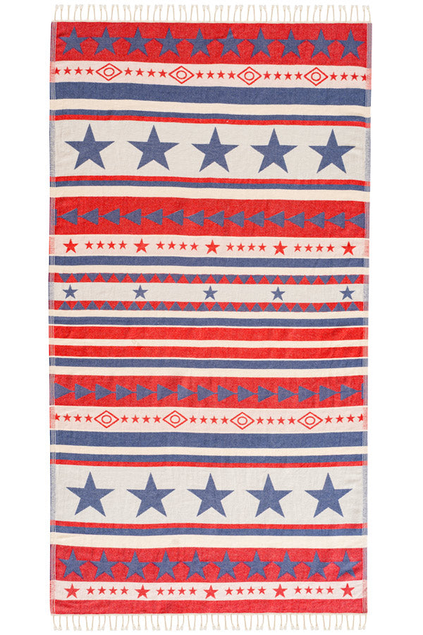 Sun Drunk USA Proud Turkish Towel