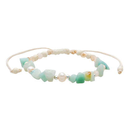 Lotus and Luna - Sea Stone Bracelet Collection