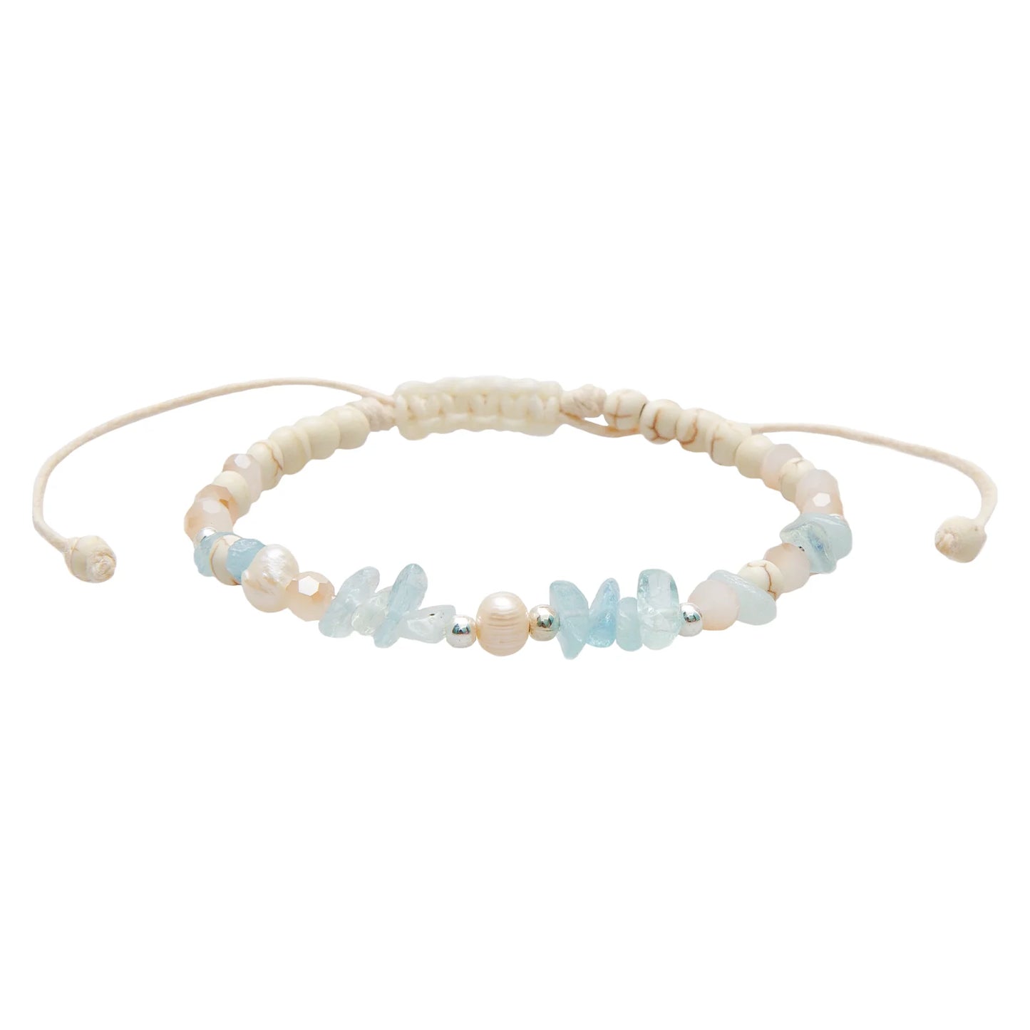 Lotus and Luna - Sea Stone Bracelet Collection