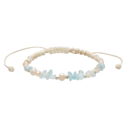 Lotus and Luna - Sea Stone Bracelet Collection