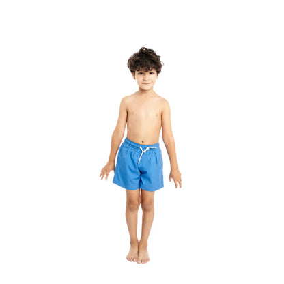 Bermies Navy to Shark Shorts Kids