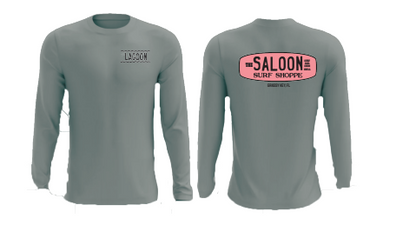 Mens 5FLEX Saloon Surf Shoppe Long Sleeve Pullover Hoody