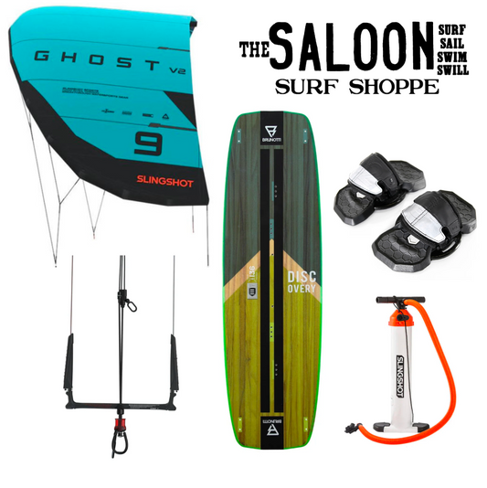 Saloon Surf Ghost Kite Package