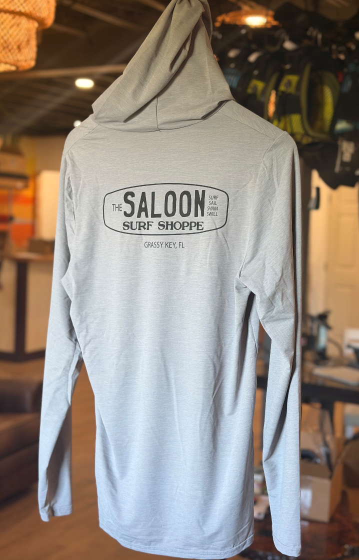 Mens 5FLEX Saloon Surf Shoppe Long Sleeve Pullover Hoody