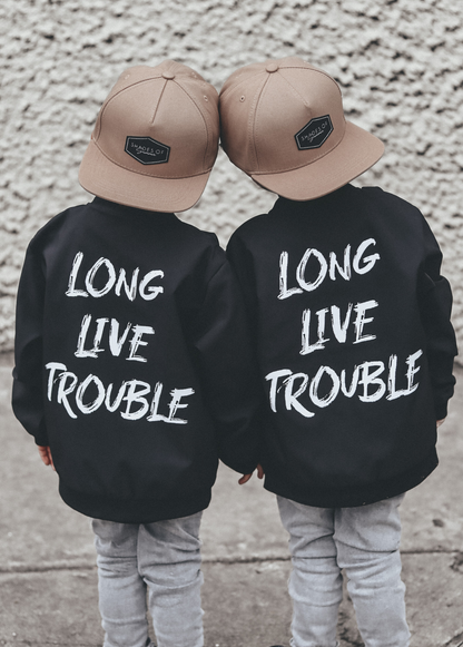 Little Trouble Trouble Bomber Jacket
