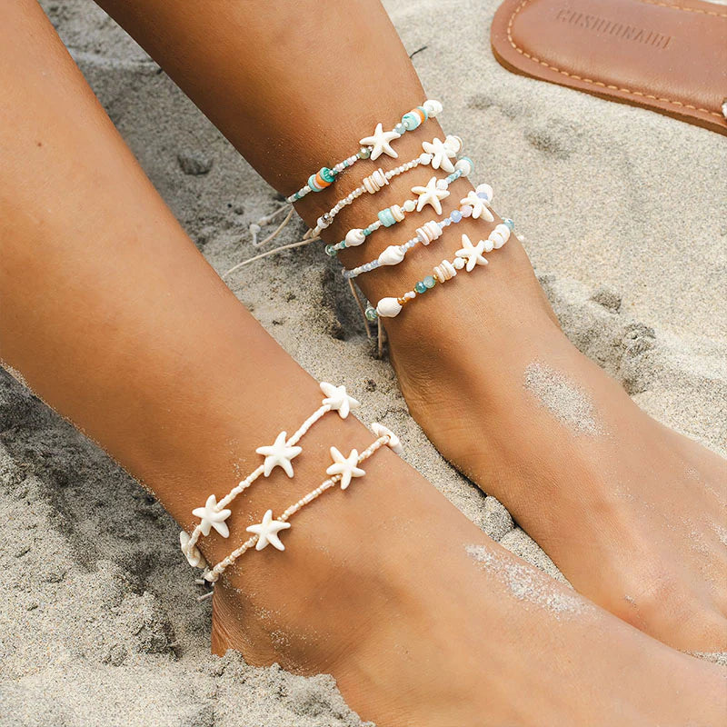 Lotus and Luna - Under the Sea Anklet Collection