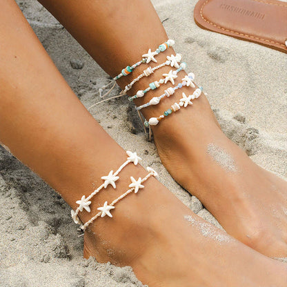 Lotus and Luna - Under the Sea Anklet Collection