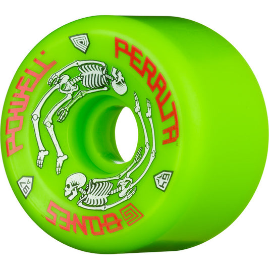 Powell Peralta G-Bones 4-Pk Skateboard Wheels 64mm 97a - Green