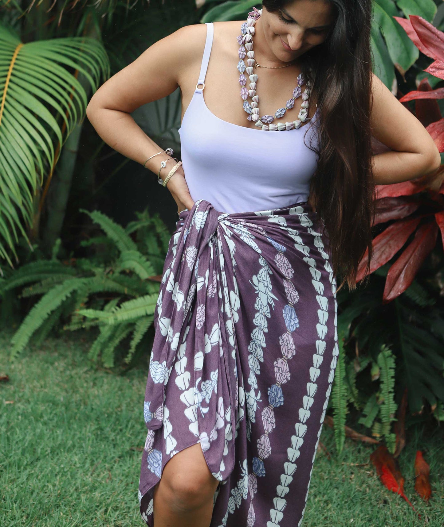 Tag Aloha Co. - Crown Flower Pareo Sarong