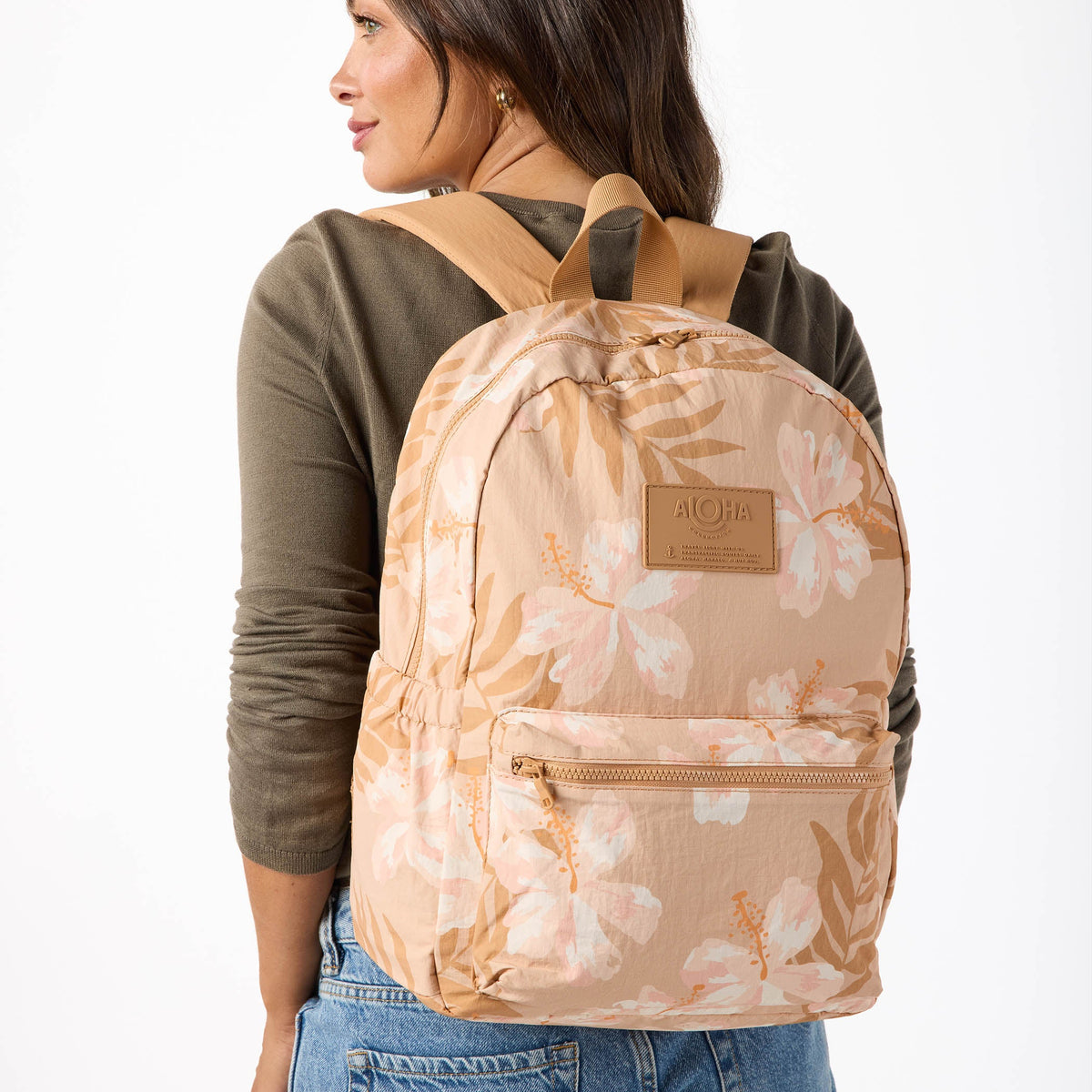Adrift Backpack in Camel - studio