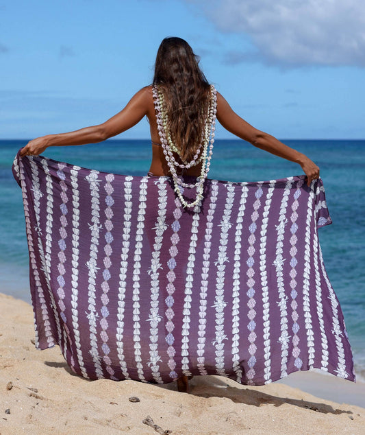 Tag Aloha Co. - Crown Flower Pareo Sarong