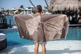 Sun Drunk Manta Ray Turkish Towel
