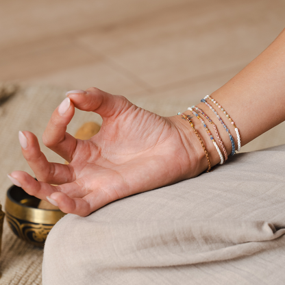 Lotus and Luna - Sukha Namaste Bracelet