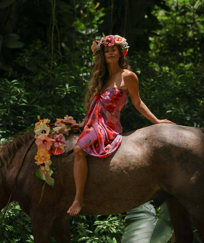 Tag Aloha Co. - Lei Lady Pareo with Ocean Dreamer